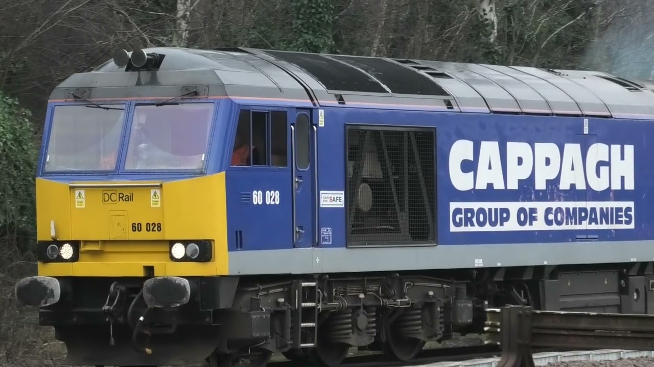 60028 & 60099 Arrive Back at Leicester LIP Depot from Barrow Hill on Tue 3rd Feb 2026
