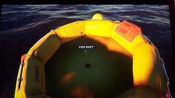 How to transport barrels while on raft in Stranded Deep.