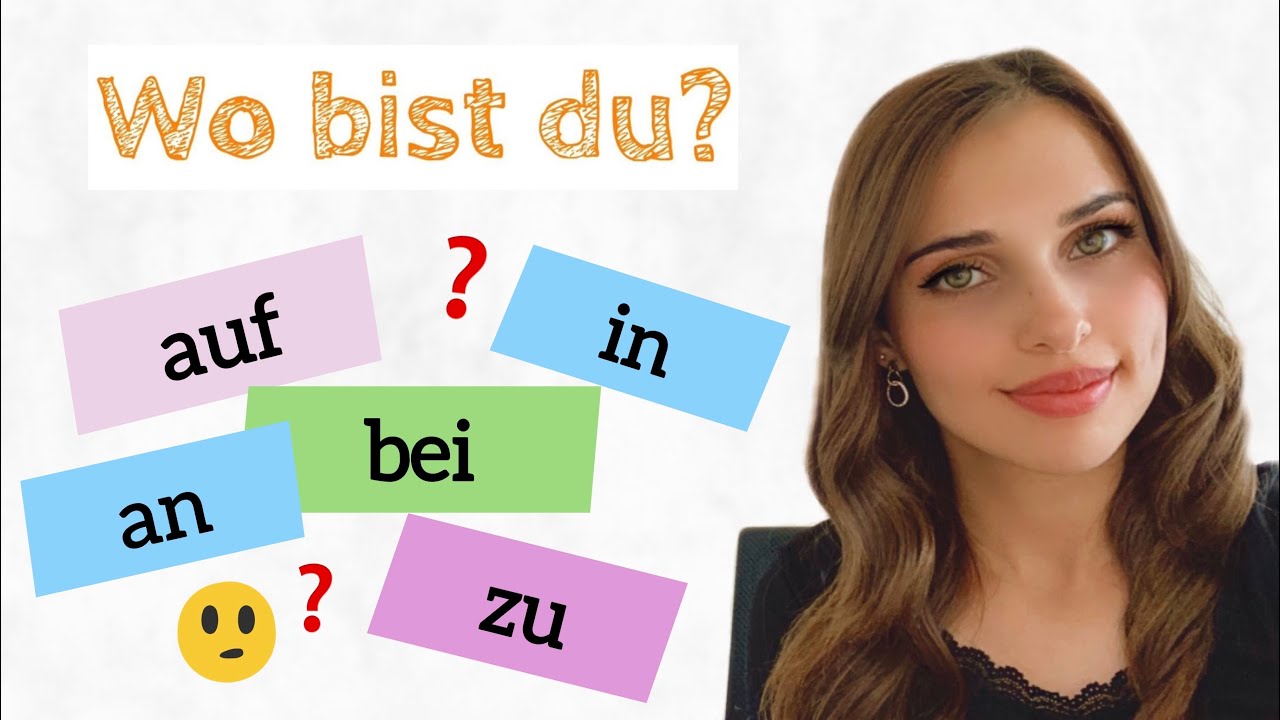 Wo bist du? كيف اجيب ومتى أستعمل حرف الجر المناسب؟ 🇩🇪 | الدرس (15) A2