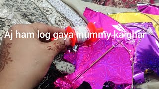 Hyderabadi mom daily routine vlogs 🥰 aj ham log gaya mummy ka ghar 🥰🥰###viral video ##