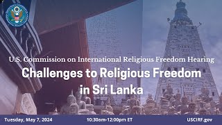 Hearing on Challenges to Religious Freedom in Sri Lanka