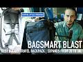 Best Budget Travel Backpack - BAGSMART Blast Quick Access 28L to 38L