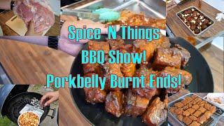 SPICE ´N THINGS BBQ SHOW! PORKBELLY BURNT ENDS! Low and slow smoking! BBQ Candy on the Weber grill!