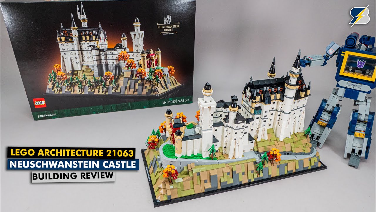 LEGO Architecture 21063 Neuschwanstein Castle – 3455 pieces, 237 prints, but is it worth the price?