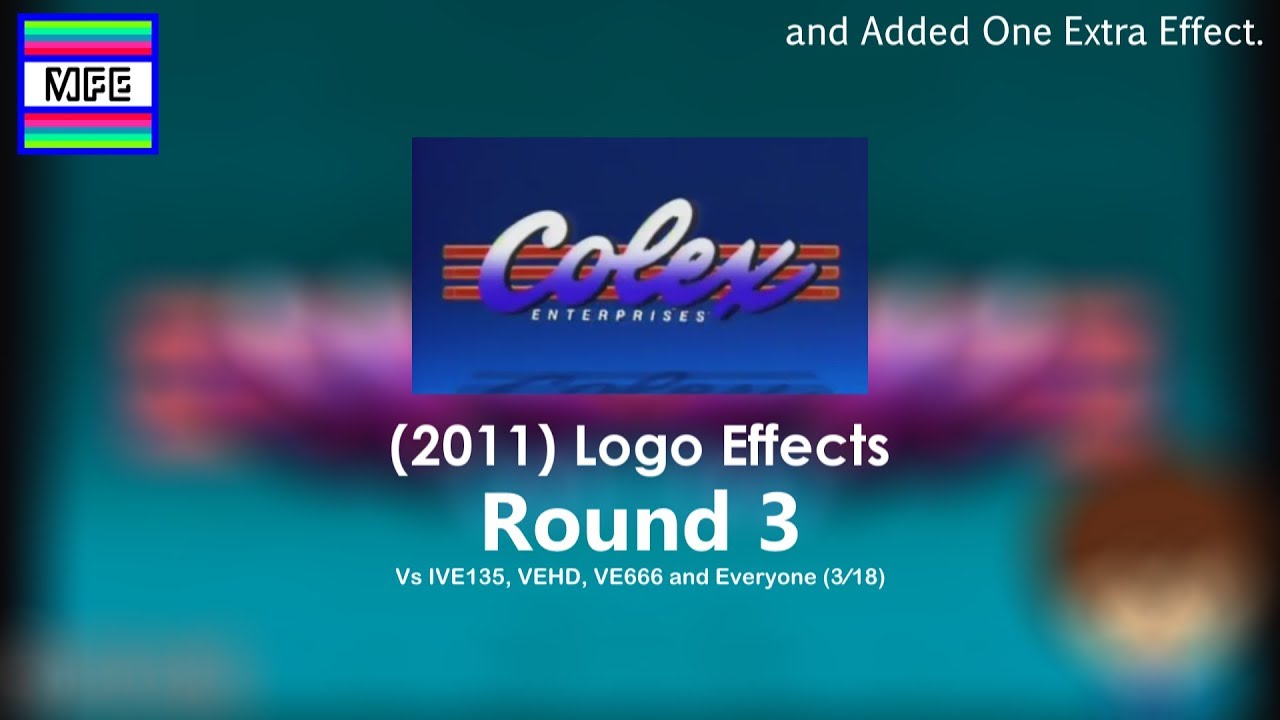 Colex Enterprises 1984 logo Effects Round 7. In Deaf Major.