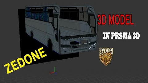 ZEDONE 3D MODEL IN PRISMA 3D | SPLASH GAMING #prisma3d #Malayalam #zedone