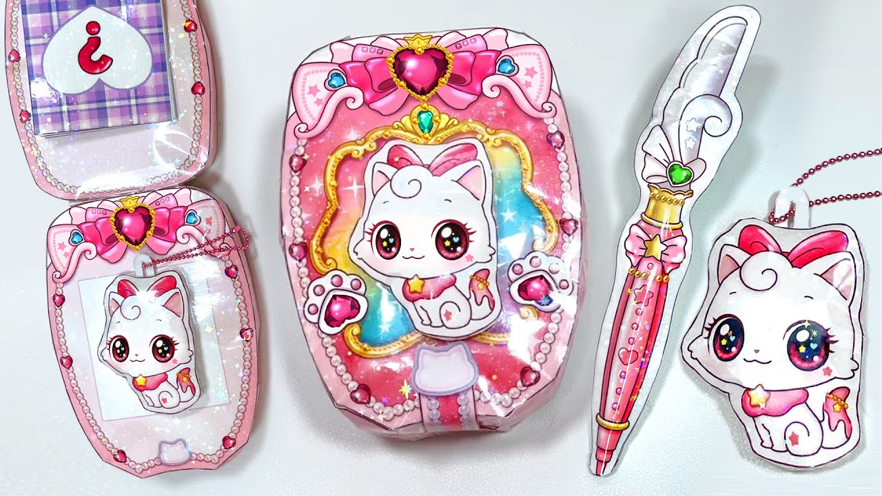 ✨위시캣 소원패드 다이어리백 게임북 / wishcat game book blind bag asmr iPad drawing