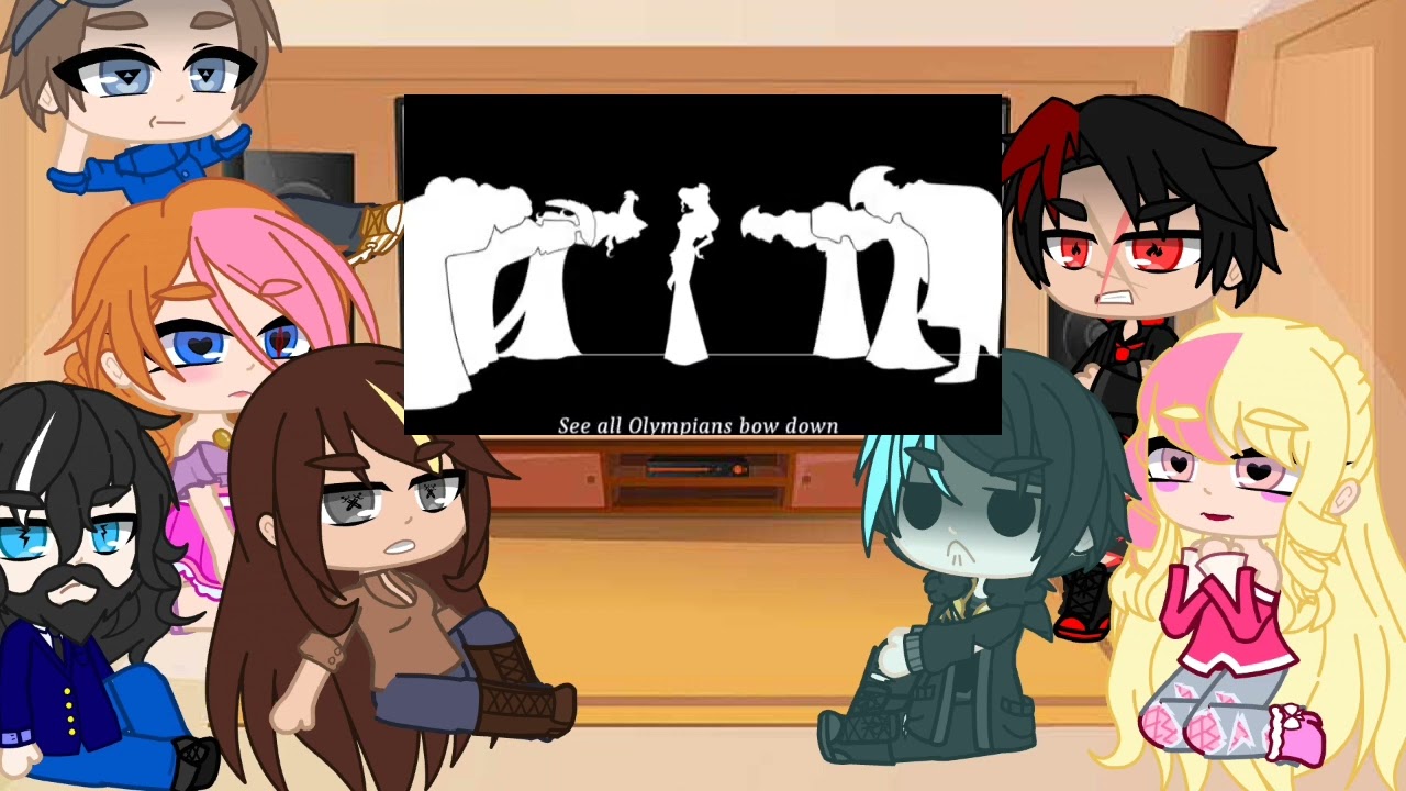 The Olympian Gods react to Meg's Villain song