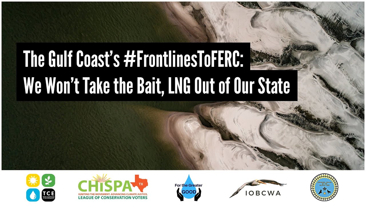 Texas Organizers travel to Washington, D.C. to tell FERC: No LNG!