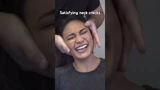 Chiropractor compilation #chiropractic #satysfingvideo #neckpain #shorts #viral
