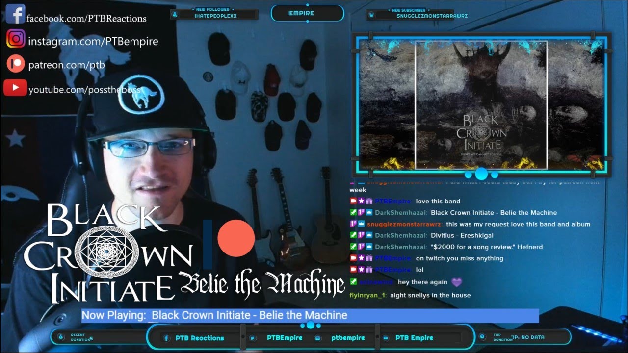 Black Crown Intiate - Belie The Machine REACTION