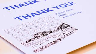 Notes of Thanks from Hopkins Scholars