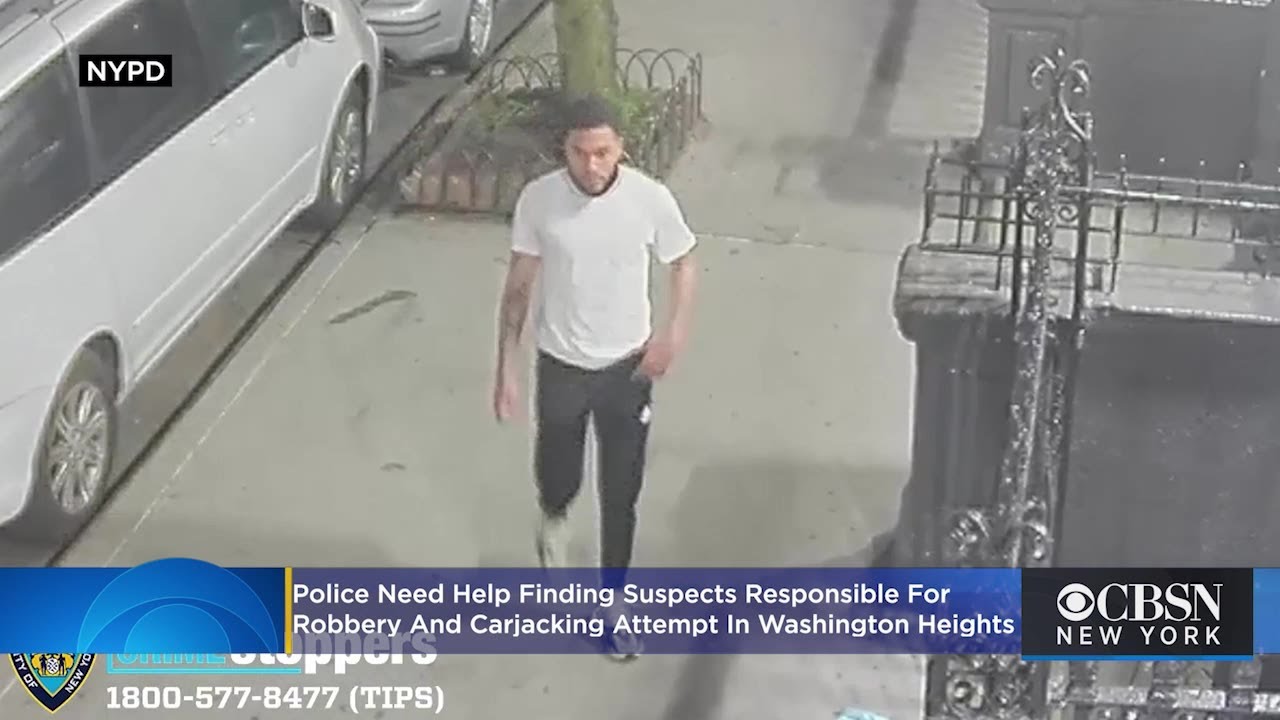 Police: Gunmen Robbed Man, Tried To Carjack Jeep In Washington Heights