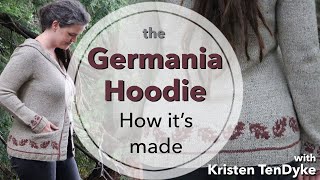 トップス NKNIT pattern pullover sweat Cascadian Night Pullover - Organic Cotton Fleece Sweatshirt