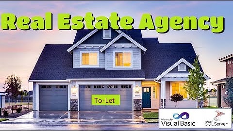 Project for Real Estate Agent | How to make Final Year Academic Project  | VB173 #highblix