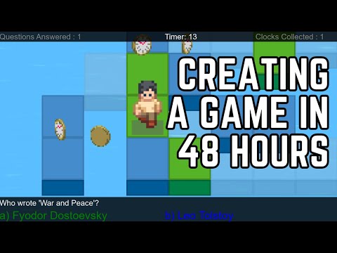 Possibly My Last Game Jam  - The Creation of Trivia Drop A Game Created In 48 Hours