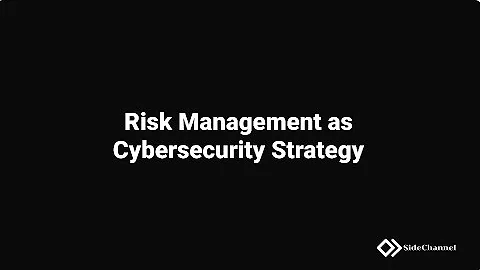 Risk Management as Cybersecurity Strategy | Virtual CISO | vCISO