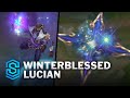 Winterblessed Lucian Skin Spotlight - Pre-Release - PBE Preview - League of Legends