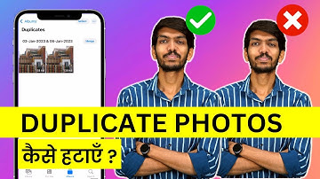 iPhone में Duplicate Photos कैसे Delete करें? | How to Remove Duplicate Photos in iPhone? | iOS 16