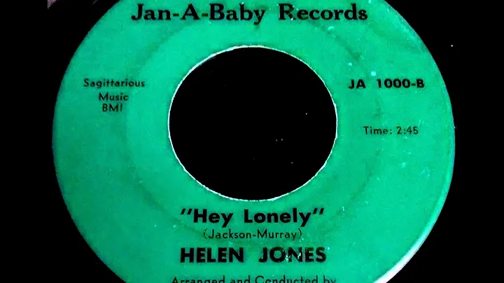 Helen Jones - Hey Lonely