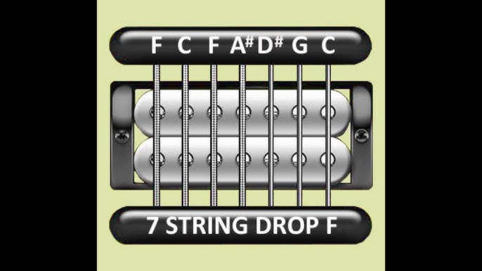 Drop F Guitar Tuner (FCFA#DG) - YouTube