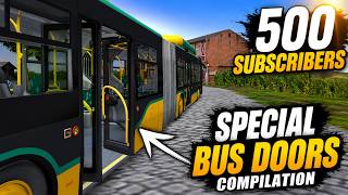 500 Subscribers Special Bus Door Compilation