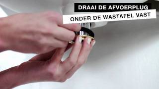 Sanivesk Afvoer En Afvoerplug Plaatsen