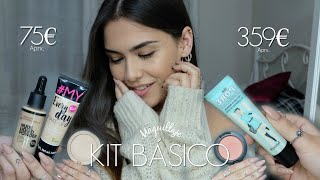 Kit BÁSICO de MAQUILLAJE para PRINCIPIANTES / LOW cost &amp; ALTA gama .