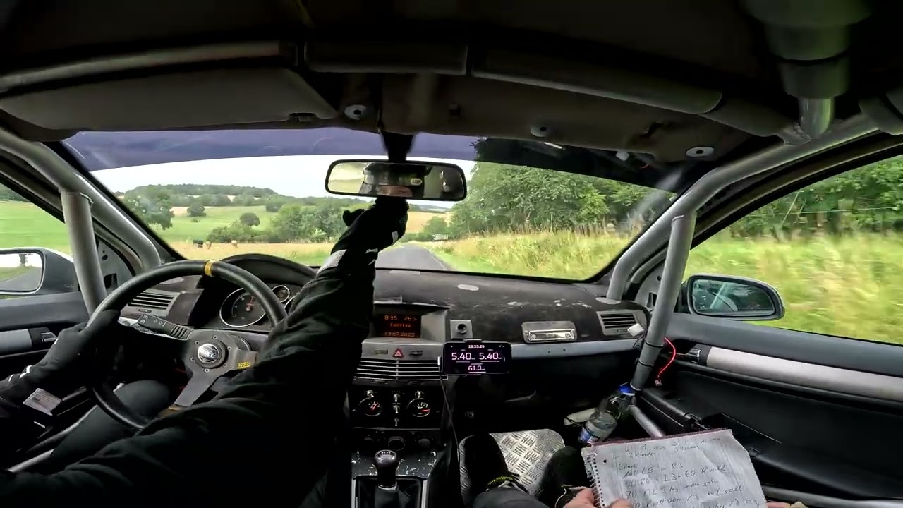 Main Kinzig Rallye 2025 | WP3 | Aufholjagd mit Blindflug | Singer / Singer | Opel Astra H