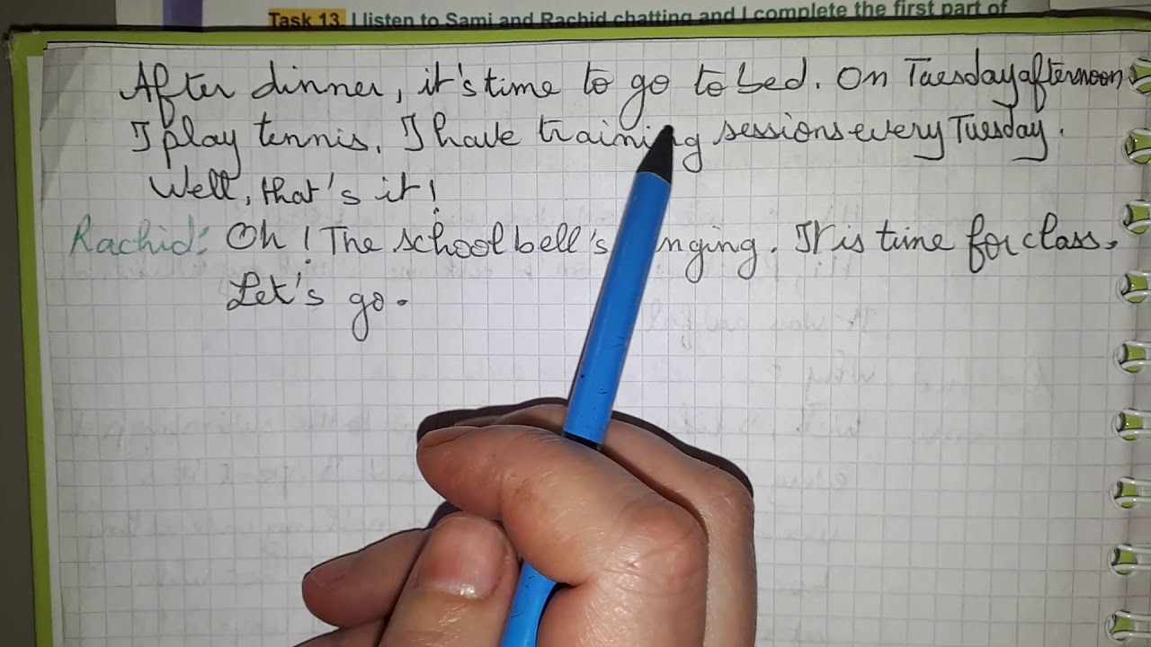 الثانية متوسط ص14( task13)