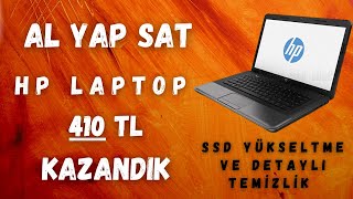 LAPTOP TEMİZLİĞİ - HIZLANDIRMA - SSD TAKMA  - KAÇ PARA KAZANDIK - LETGO - BİT PAZARI - AL YAP SAT #5