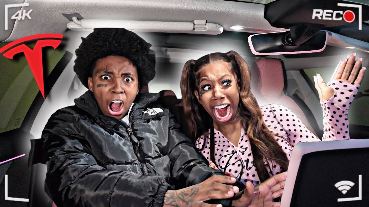 UNHINGED TESLA PRANK ON FIANCÉE 😱 * HILARIOUS *
