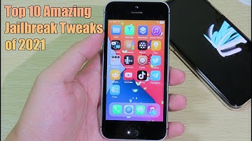 Top 10 Amazing NEW Jailbreak Tweaks - 2021