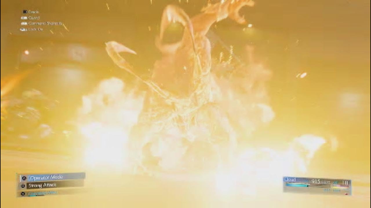 Blazing hellfire. [Final Fantasy 7 Remake (Episode 7)]