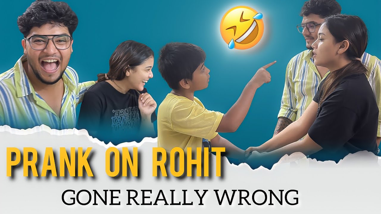 ROHIT रागात खूप काही बोलून गेला 😧रडे पर्यंत मस्ती आम्हीच नव्हती करायला पाहिजे 🥲