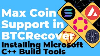BTCRecover Wallet Recovery for Avax, Cosmos, Polkadot, Secret Network, Solana, Stellar, Tezos, Tron