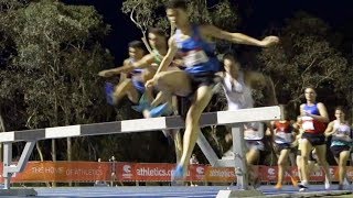 Men’s 3000m Steeplechase at Canberra Track Classic 2020