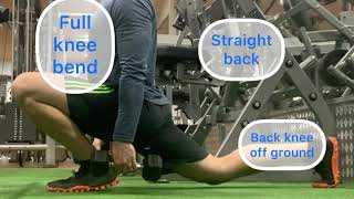 BASICS: ATG Split Squats