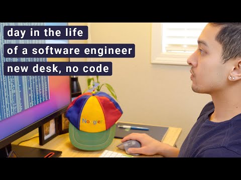Upgrading My Work From Home Setup | A No Code Day in the Life of a Google Software Engineer Bay Area