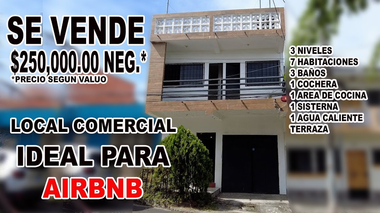 Se vende CASA DE 3 NIVELES en COJUTEPEQUE ideal para AIRBNB | CRV El Salvador