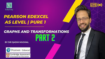 Edexcel AS Level || Pure Math 1 || Ch: 4 Graphs and Transformations Part 2 || Edulaxy