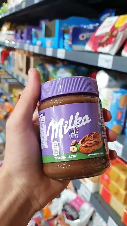 Chocolate paste Milka #shorts