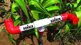 How to make a ROTATING Irrigation SPRINKLER easy and cheap