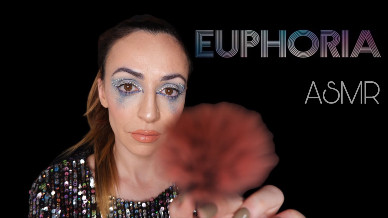 ASMR Portugal: EUPHORIA: amiga maquilha-te para festa e avisa-te sobre quem é quem