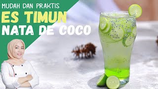 ES TIMUN NATA DE COCO, REKOMENDASI MINUMAN BUKA PUASA DAN MINUMAN LEBARAN YANG MENYEGARKAN