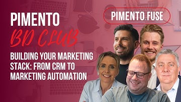 BD Club: Building Your Marketing Stack - From CRM to Marketing Automation