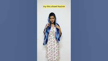 Try this dupatta hack😎#trending #youtube #shorts #viral #hack