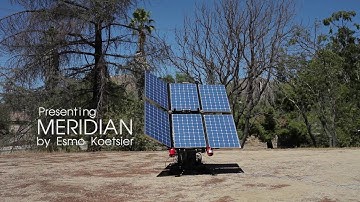 Meridian Indiegogo Campaign (Folding Solar Panel Array) ( Portable Solar System )
