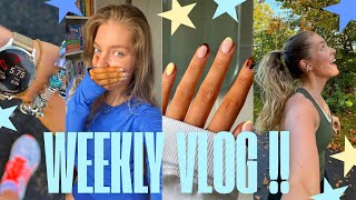 spend a week with me !! hauls, running & book chit chats xx