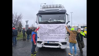 Fuvarozó demonstráció